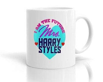 Taza personalizada futura señora harry styles 11 oz-regalo para novio novia amigos familia taza 11 oz