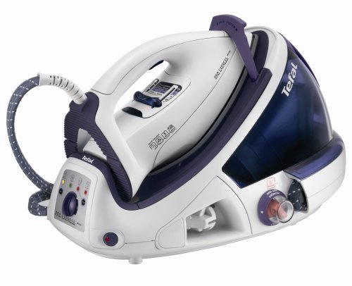 Tefal Pro Express Centro De Planchado, 2200 W, 1.8 litros, 1.8, Cerámica, Azul/Blanco