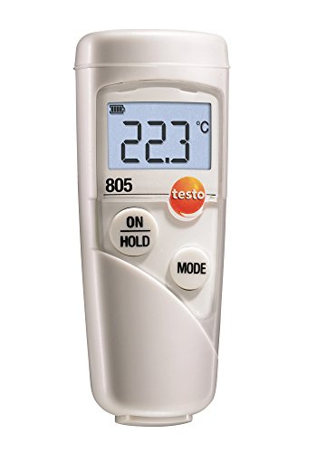 Testo 805 Mini Termómetro De Infrarrojos, De Alta Precisión Pequeños Y Portátiles, Incluyendo Las Baterías