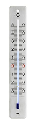 TFA 12.2046.61 Termómetro, Aluminio
