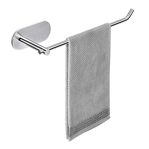 Toalleros para baño, moderno soporte de 4 brazos giratorios para toallas de  baño con base pesada, soporte de barra de toallas de baño independiente