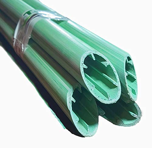 Todo Cultivo Tutor para Plantas y arboles Sintetico 1,75 m. x 32 mm. Pack de 4 Unidades. PVC Flexible y homogeneo.