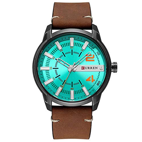 Top Brand Luxury Fashion Leather Strap Quartz Men Watches Business Relojde Pulsera Impermeable relogio Masculino