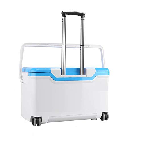 TWW Caja De Pesca con Carro Lateral, con Ruedas, Engrosamiento, Caja De Pesca Multifunción, Pesca En Frío, Caja De Pesca, Caja De Pesca