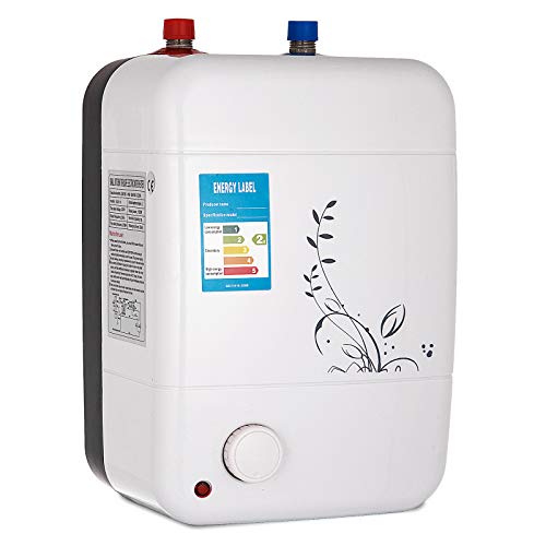 VEVOR Termo Electrico 10 litros Calentador de Agua Electrico1500W 30-75 ° C Termo Electrico Agua Caliente para baño