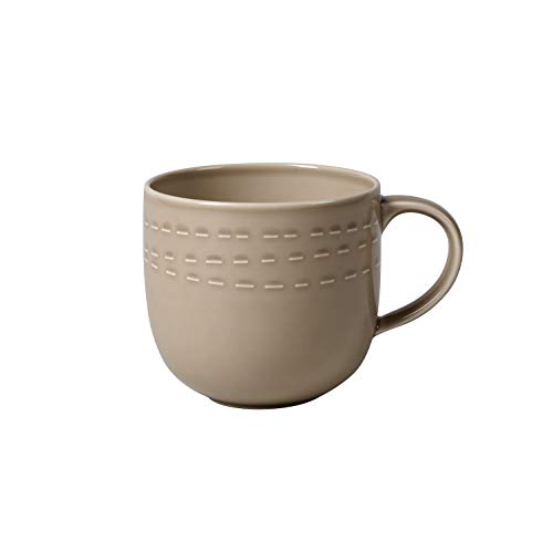 Villeroy & Boch it's my moment Taza, 500 ml, Porcelana Premium, Braun