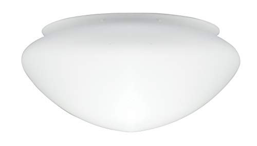 Westinghouse Lighting Tulipa Opal con Forma de Seta, Blanco, 13.1 cm