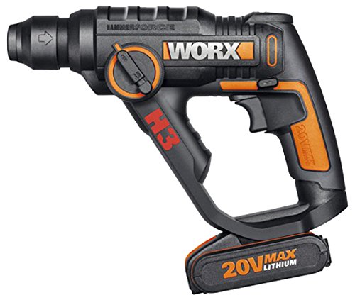 Worx WX390 - H3™Taladro/Atornilllador/Martillo 1 Bat. 20v-2,0Ah Li-Ion