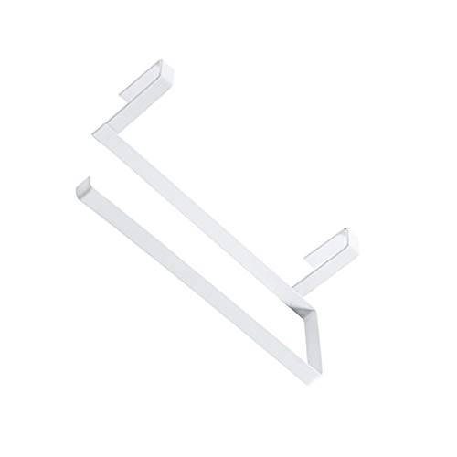 YuuHeeER Portarrollos de papel higiénico organizador Loo Roll Rack Rack Rack Armario Toallero de papel Baño Blanco