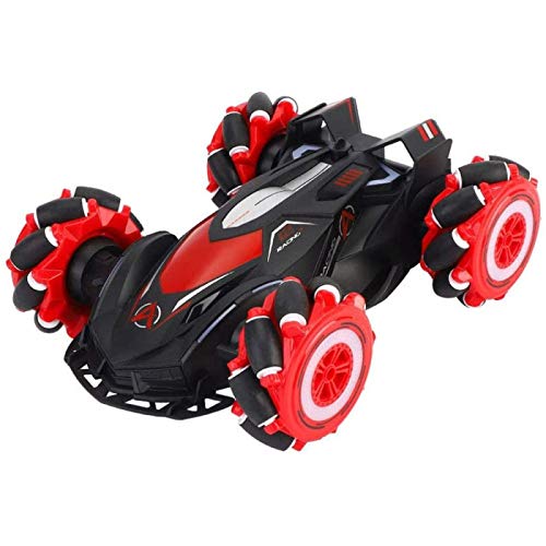 ZHANG Rotación de 360° de la deriva del spray de efectos especiales del control remoto del coche 4WD todoterreno RC Camión Bigfoot Monster Escalada, A