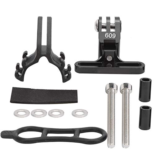 zhuolong Adaptador de cámara de acción de aleación de Aluminio 609 Compatible con Soporte de Manillar de extensión de Soporte de Bicicleta GoPro