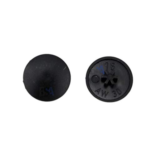 20 tapones para tornillos AW30 Torx T30 TX30 WURTH 0590730212 de plástico con cabeza de 15 mm, color negro RAL 9005, tapas para tornillos y tornillos planos