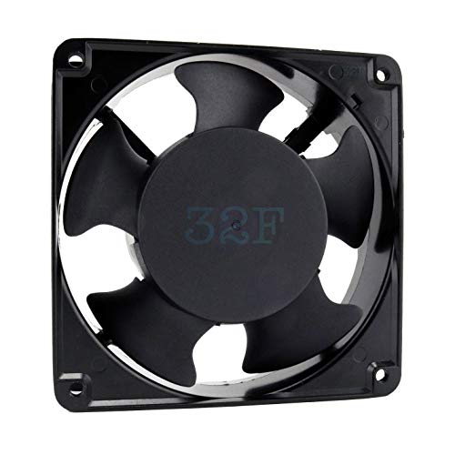 32F Ventilador 120 mm 120 x 120 x 38 2600 rpm 220 V 230 V 240 V 0,16 A AC Air Fan 12 cm 120 mm axial refrigeración 120 x 120 x 38