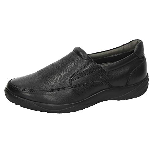 48 HORAS 926603/01 Mocasin DE Piel 48H Hombre Zapatos MOCASÍN Negro 45