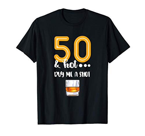 50 y diseño de vaso de chupito bebedor de cerveza 50 Camiseta