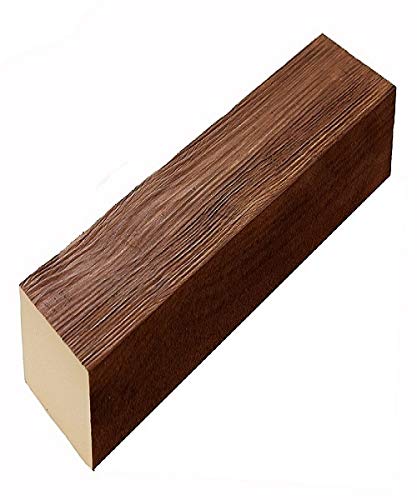 8 VIGAS ECONOMICAS 7x5x1.3 IMITACION MADERA DECORATIVA DE POLIESTIRENO 1.3 M (roble)