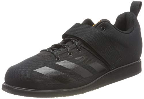 adidas Powerlift 4, Sneaker Hombre, Core Black/Core Black/Solar Gold, 42 2/3 EU