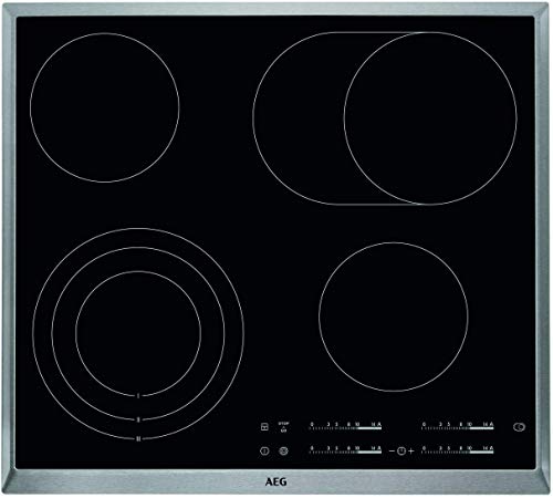 AEG HKA6507RAD - Vitrocerámica de 57.6 cm de color negro