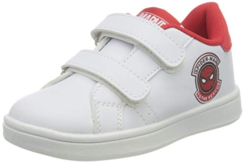 Artesania Cerda Deportiva Clásica Spiderman, Zapatillas Niño, Blanco (Blanco C01), 27