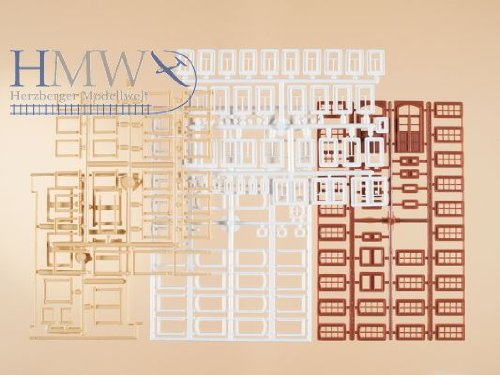 Auhagen 48647 de/Ventanas/Puertas Kit de Modelado