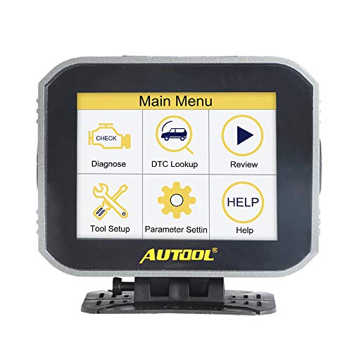 AUTOOL X80 coche OBD2 HUD múltiples funciones del medidor digital, probador del velocímetro/temperatura del agua/presión de combustible, Problema lector de código / Limpiador para 12V OBDII Auto