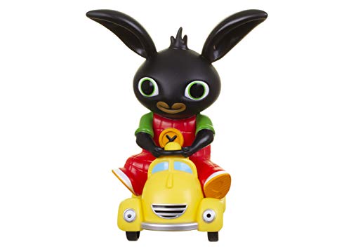 Bing- Taxi de Talkie chirriante, 10 x 17 x 28 cm (Golden Bear Toys 3543)