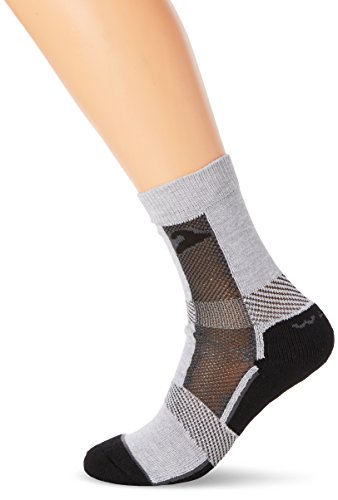 Boreal Walk Ventilador Calcetines, Unisex Adulto, Gris, L