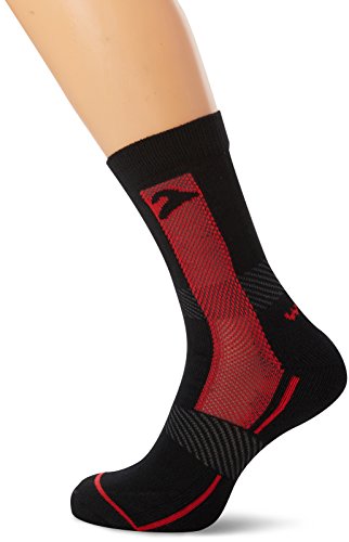 Boreal Walk Ventilador Calcetines, Unisex Adulto, Rojo, S