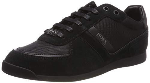 BOSS Maze_lowp_MX, Zapatillas Hombre, Negro (Black 001), 42 EU