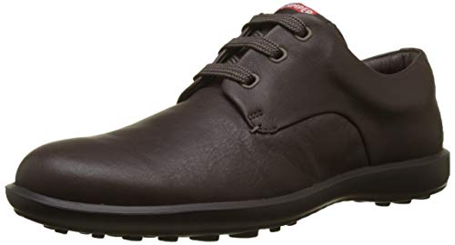 Camper Atom Work Zapatos de cordones Oxford, para Hombre, Marrón, 45 EU