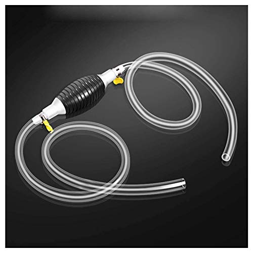 Car Fuel Tank Sucker, Oil Sucker Car Manual Fuel Tank Suction Hose Oil Pump, Rubber Siphon hand pump, gas siphon pump, for Gasoline/Fuel/Water Transfer