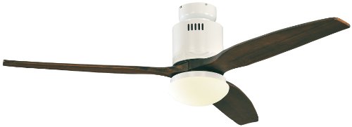 Casafan 93132321 Aerodynamix - Ventilador de techo (ala: 132 cm, con luz integrada, bajo consumo de energía)