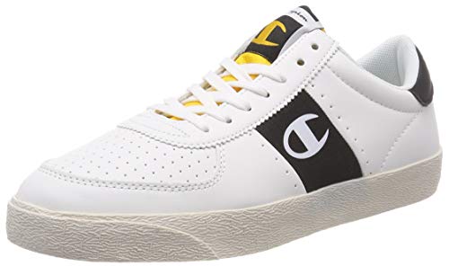 Champion Low Cut Shoe Venice Special, Zapatillas de Running para Asfalto para Hombre, Blanco (Wht/Nbk/Mustard Ww001), 45 EU