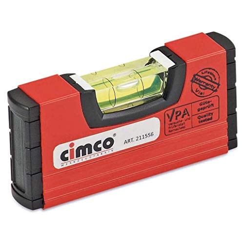 Cimco - Nivel para electricista 100x20x50mm