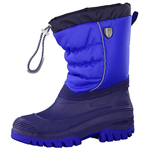 CMP Hanki Botas de Nieve Unisex Adulto,Azul (Navy M870) , 35 EU