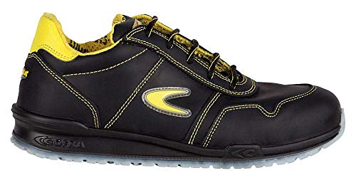 Cofra 78500 – 001.w42 Tamaño 42 "Coppi" S3 SRC – zapatos de seguridad, color negro y amarillo