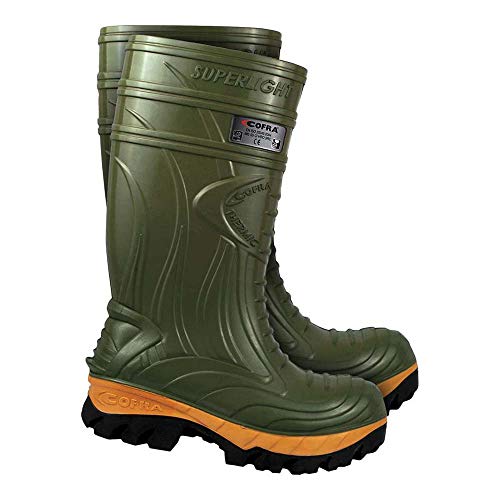 Cofra BRC-THERMIC Z 46 - Botas térmicas de seguridad, color verde, talla 46, 10 unidades