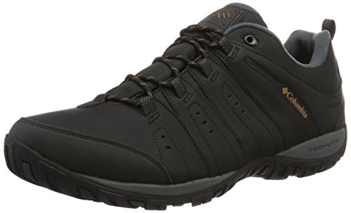 Columbia Woodburn II, Zapatillas Hombre, Negro (Black Caramel), 43.5 EU