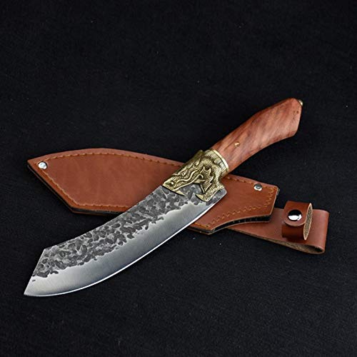 CUCHILLO COCINA PROFESIONAL CUCHILLO ALTO CARBONO HECHO HECHO HECHO HECHO POR FUERTE ULTRA SHARP CLEAJE DE CEJA VEGETIDAD HERRAMIENTAS HOOLERIDAS DE CHOADA FIJA (Color : 6.5in Slicing Knife)