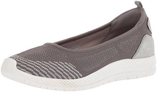 Easy Spirit Geinee - Bailarinas para Mujer, Color Gris, Talla 40 EU Schmal