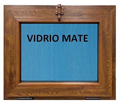 ECO-BLUVentana PVC golpete 600x500 mm 1h Color Madera (Roble dorado)