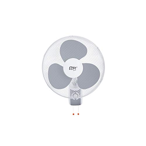 EDM 33915 Ventilador Pared 45W, Blanco, 40 cm