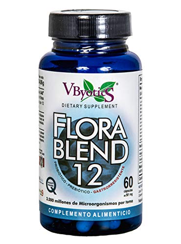 Flora Blend 12 60 cápsulas de Vbyotics