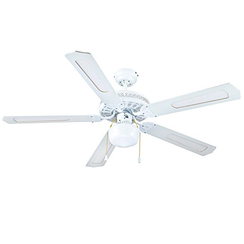 FM 8427561009457 Ventilador Techo VT-Classic 130 B, Blanco