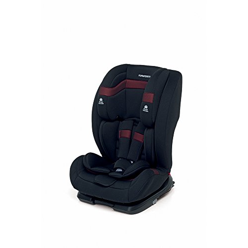 Foppapedretti Re klino Fix, Silla de coche grupo 1/2/3, Negro