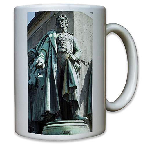 Friedrich Emil Ferdinand Heinrich Graf kleist de nollen Pueblo preußischer 1.3603.L12 General feldmarschall König Friedrich Wilhelm Monumento Socket de III Estatua Köln heno Mercado – # 10717 Taza de café