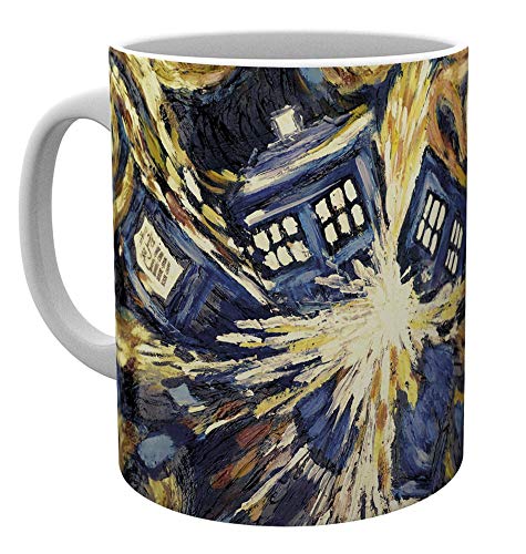 GB Eye, Doctor Who, Exploding Tardis, Taza