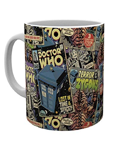 GB Eye LTD, Doctor Who, Comic Books, Taza