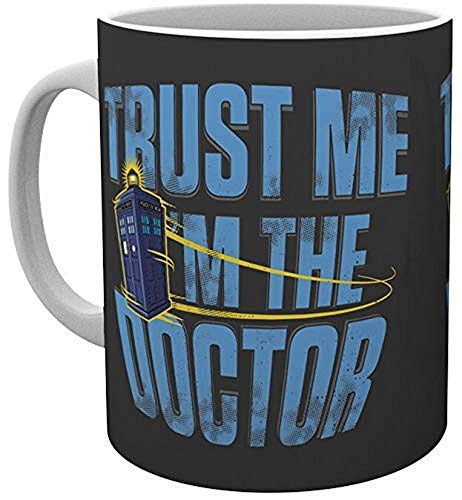 GB eye Taza de madera de Doctor Who, Trust Me, variada, 15 x 10 x 9 cm