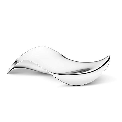 Georg Jensen GJ 071483 Cuenco, Acero Inoxidable, Stainless Steel, 38,5 x 38,5 x 9 cm